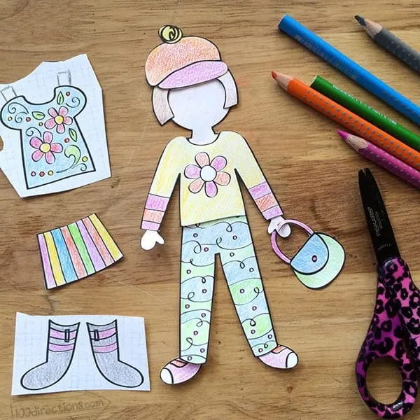 Paper dolls you can make