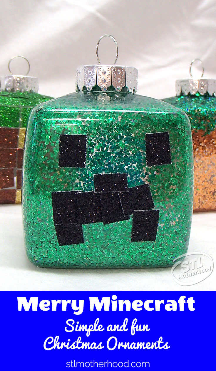 Minecraft Christmas Ornaments