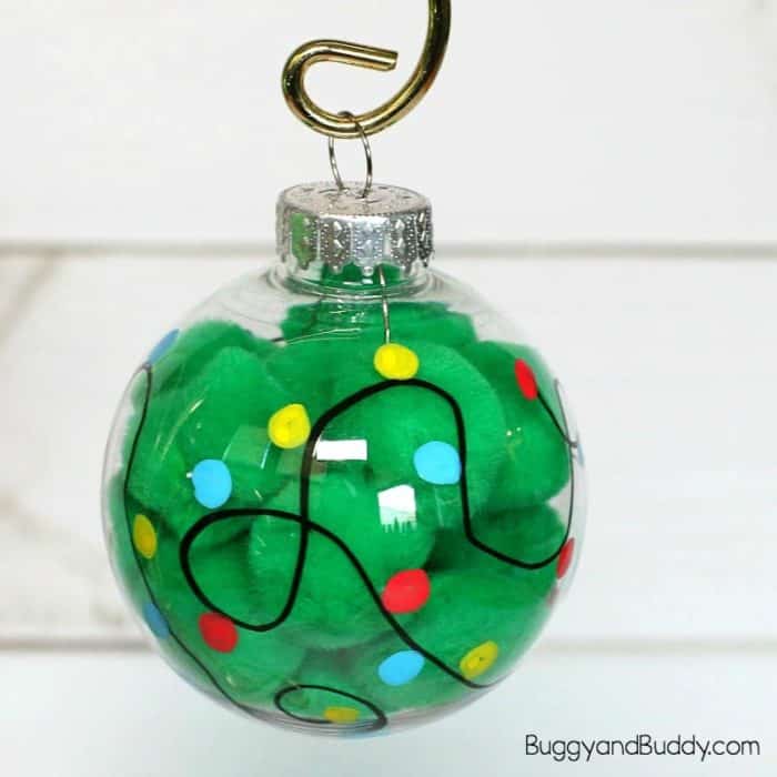 Christmas Light Ornament Craft