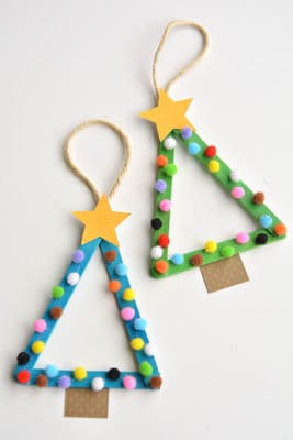 21 Easy DIY Christmas Ornaments for Kids