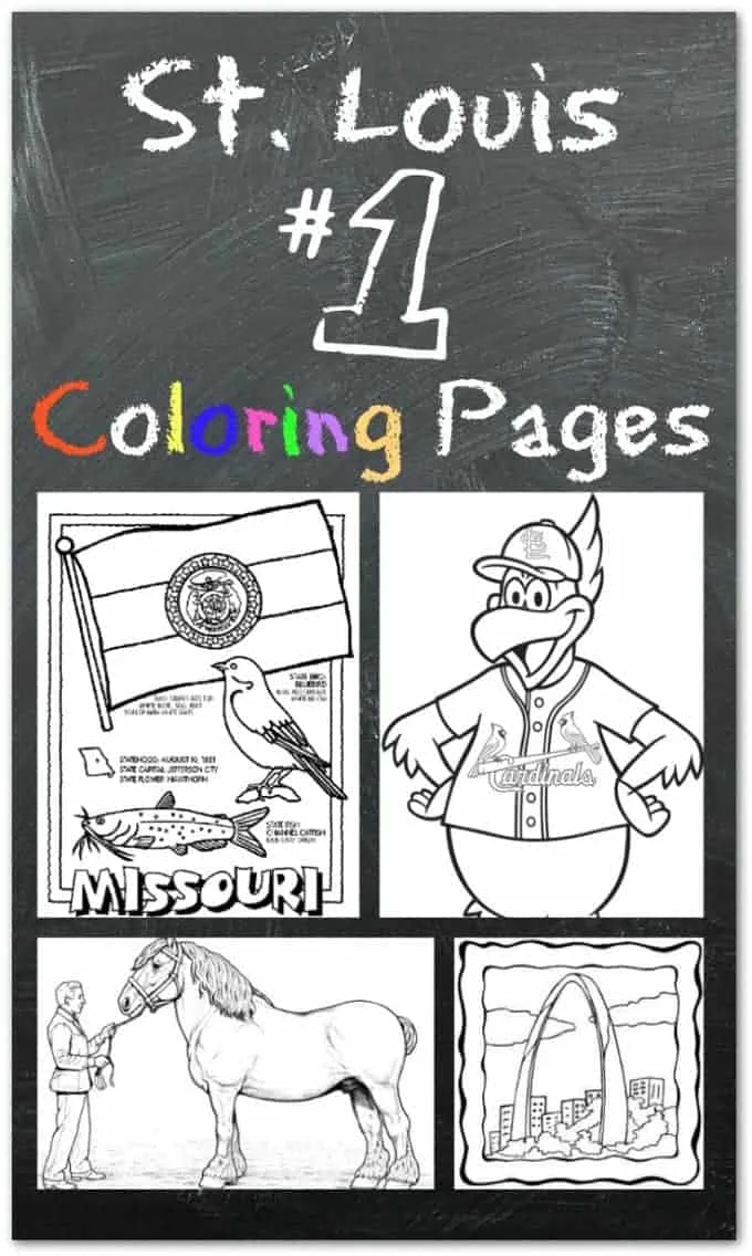 Coloring in Saint Louis Coloring and Activity Book