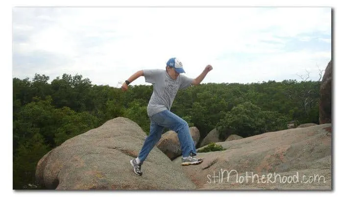 Elephant Rocks, day trip from St. Louis