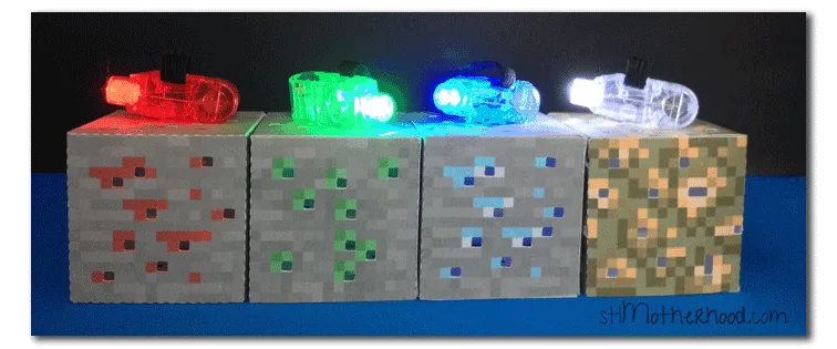 minecraft light up blocks