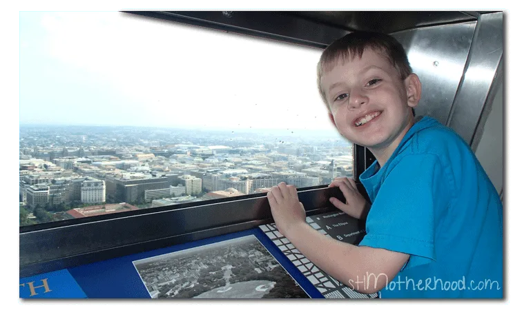 inside Washington Monument