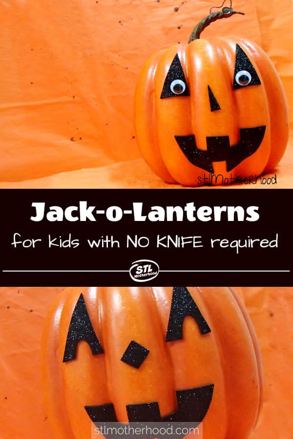 jack o lantern foam pumpkin