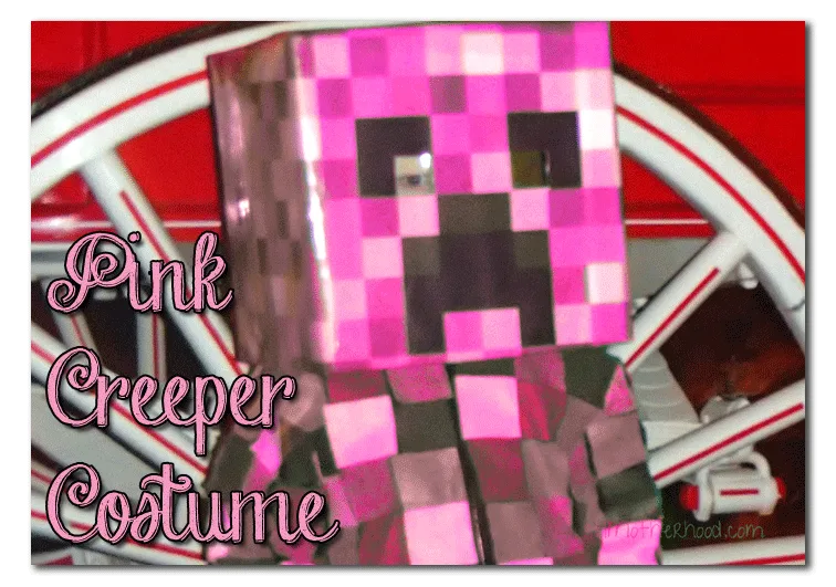 minecraft pink creeper
