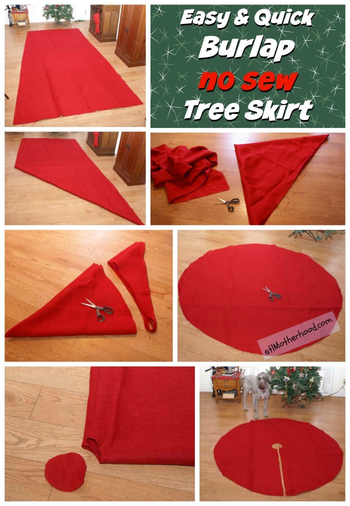 Burlap Tree Skirt