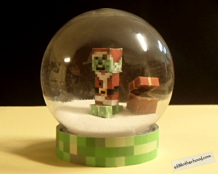 Minecraft snowglobe