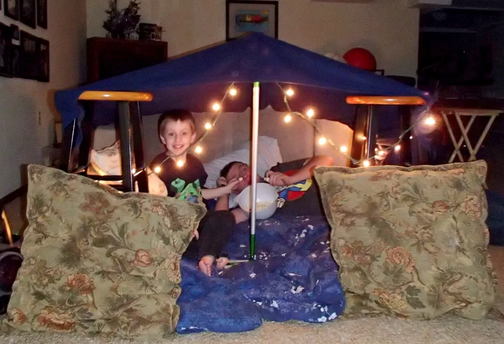 Blanket Forts for Grown-up Kids