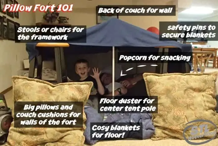 Pillow Fort 101 by Beer and Gluesticks