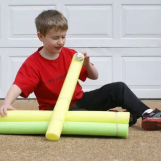 pool noodle catapult