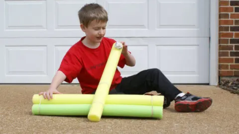 pool noodle catapult