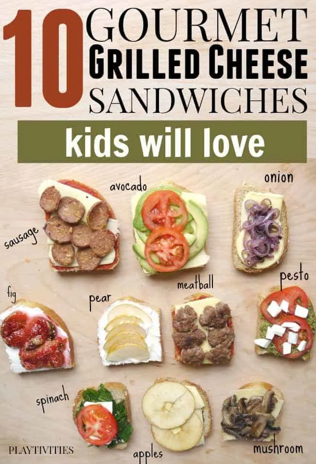 10 Kid-Approved Grilled Cheese Recipes