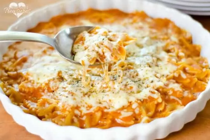 15 Minute Cheesy Italian Pasta Skillet