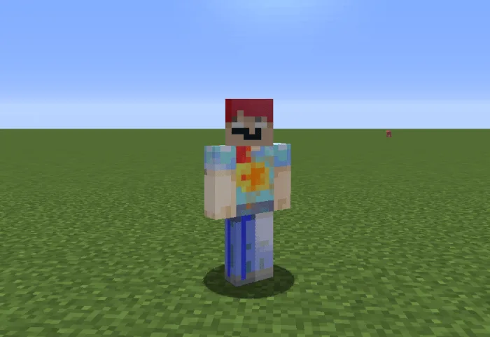 minecraft skin Dont touch that