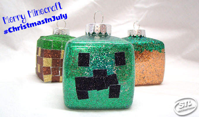Minecraft Christmas Ornaments