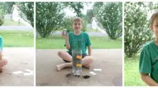 soda bottle planter