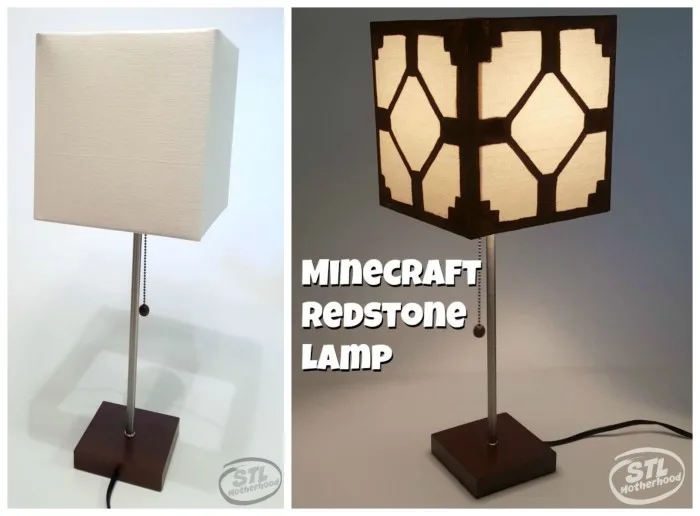 Real Minecraft Redstone Lamp For Your Kid S Room