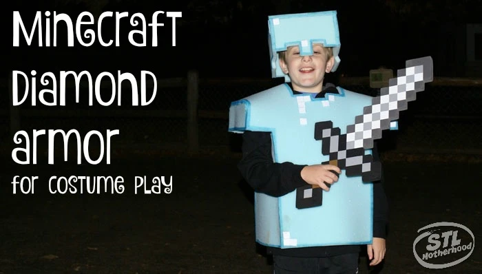 diamond armor steve costume