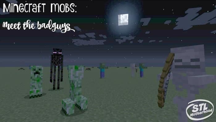 minecraft mobs meet the bad guys