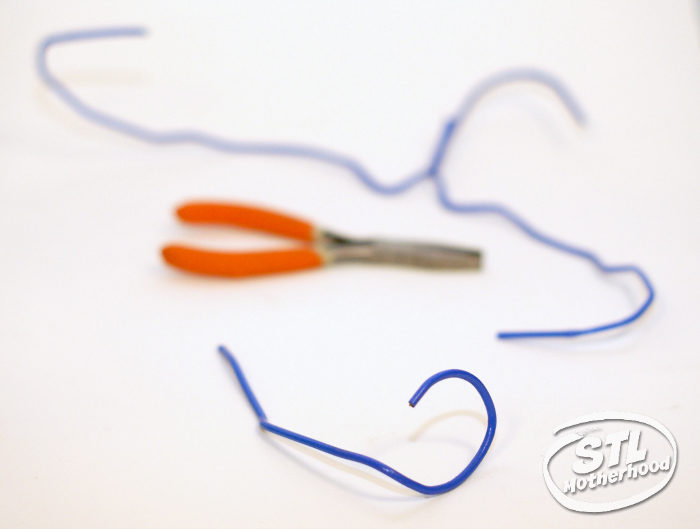 make an egg dipper from wire