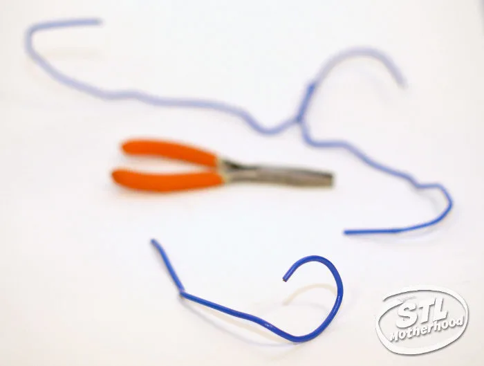 make an egg dipper from wire