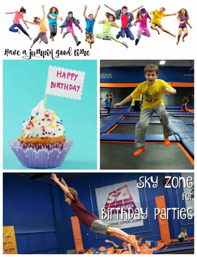 Sky Zone for the best Birthday Party ever!