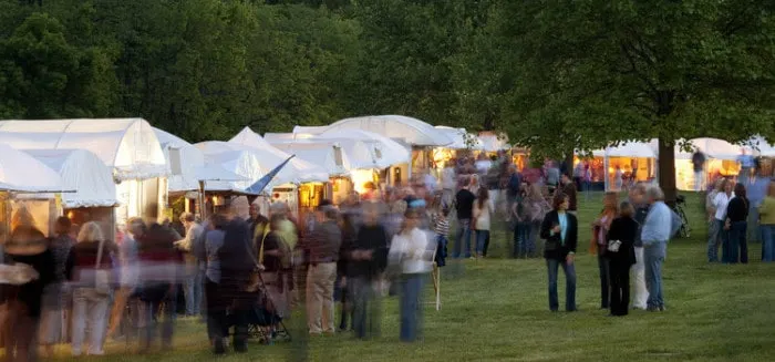 The 2011 Art Fair at Laumeier Sculpture Park in Sunset Hills, Missouri. Photo by Kevin J. Miyazaki