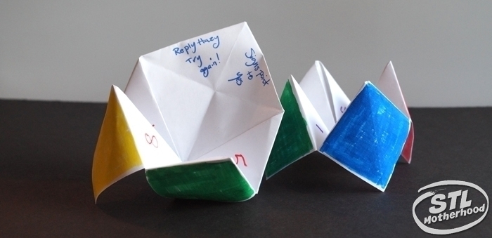 17 Wacky Things to Put Inside a Paper Fortune Teller - stlMotherhood