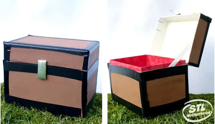 DIY Minecraft Chest  Upcycling Watch Box into Fun Storage 