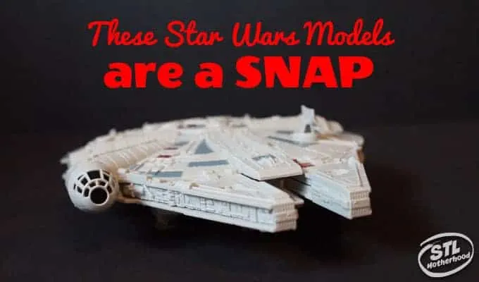 Star Wars Models are a snap