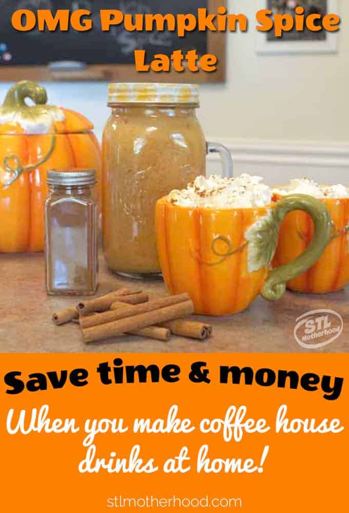 Save $$ when you make your own Pumpkin Spice Latte at home