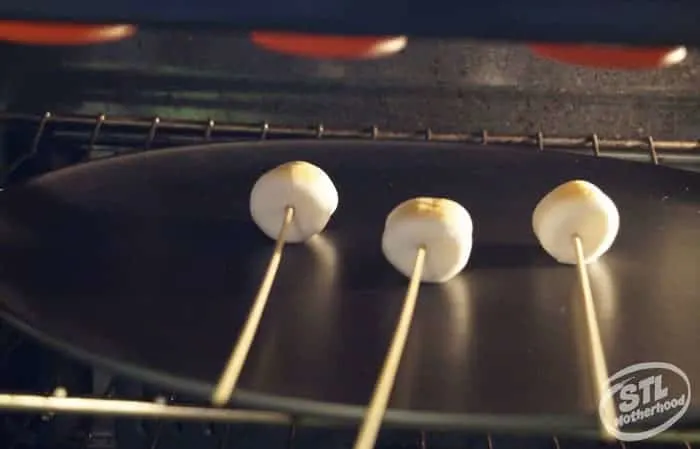 indoor s'mores in your oven