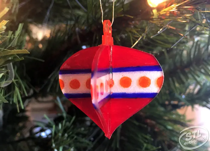 3D Shrinky Dink Ornaments