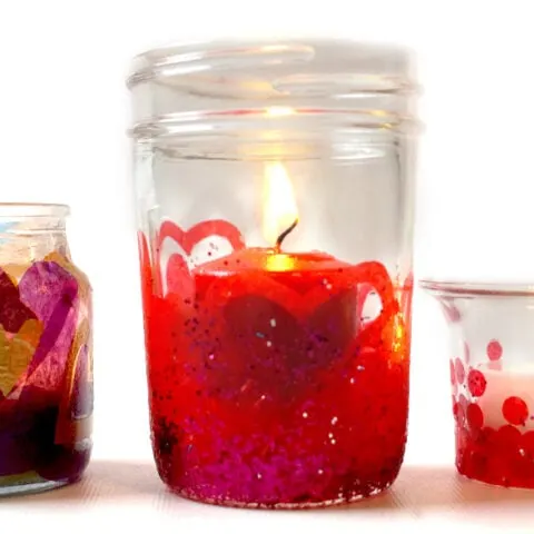 How to make Gel Candles in Cute Small Glass