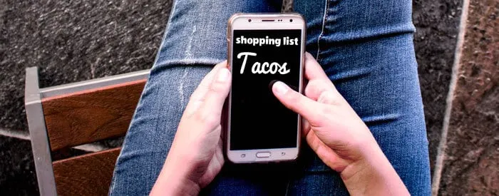 taco shopping list