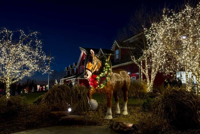 warm springs ranch christmas lights tour