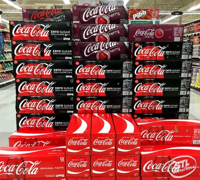 Coca-Cola and Coke Zero