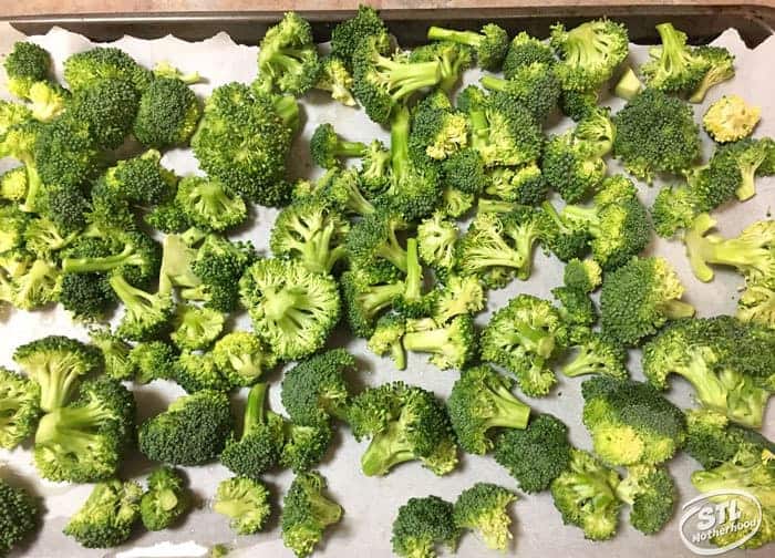 Hello Fresh roasted Broccoli