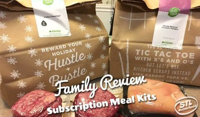 subscription meal kit review for family