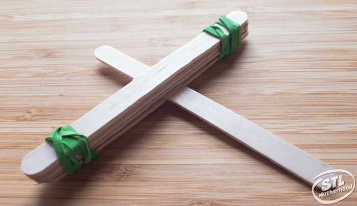 catapults made out of popsicle sticks