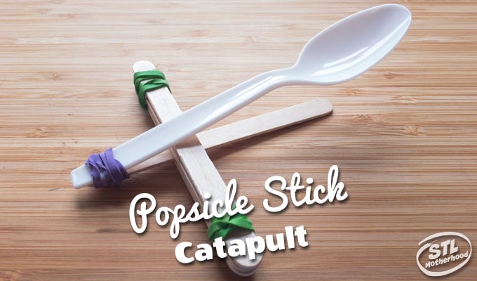 build a catapult out of popsicle sticks