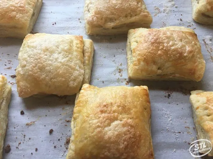 apple pocket puff pastry pie