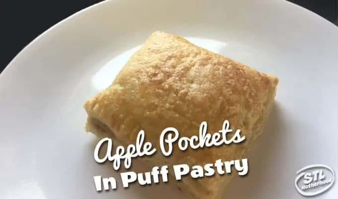 apple pockets in puff pastry