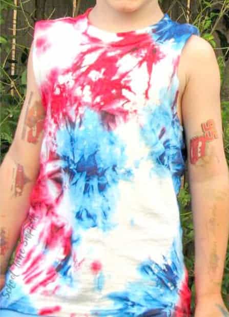 tie dye shirt