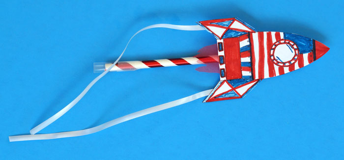 american straw rocket