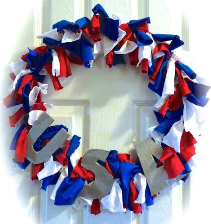 t shirt wreath