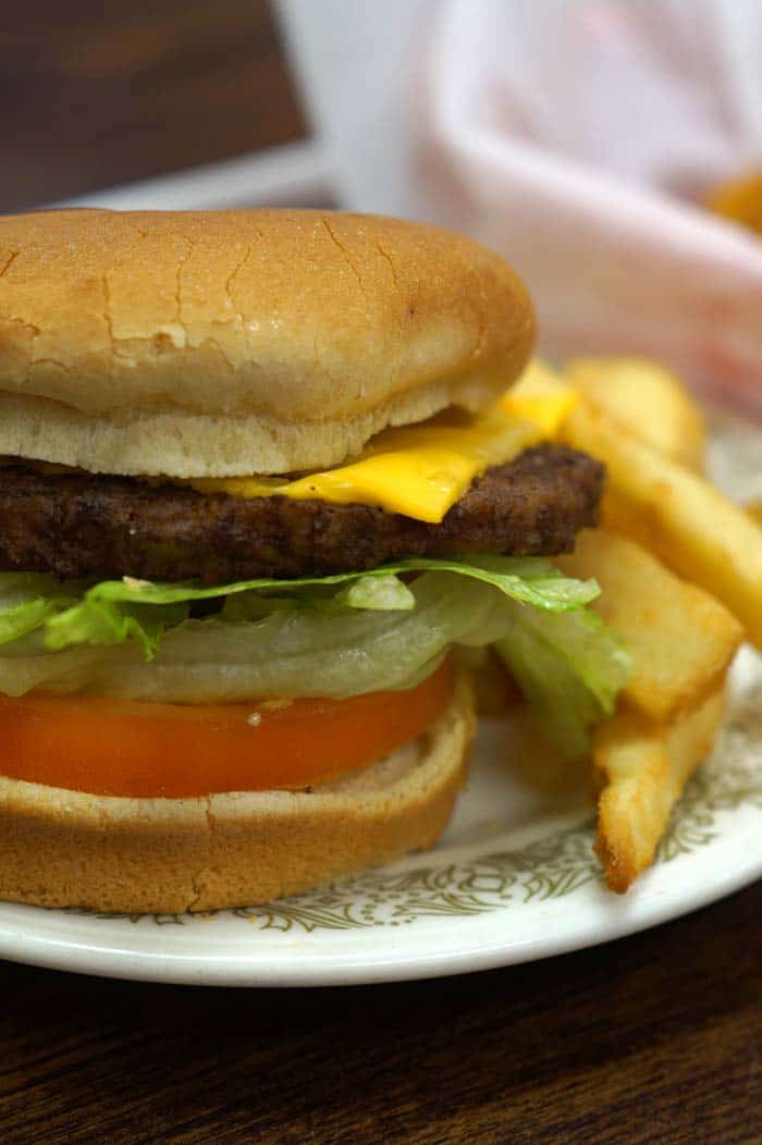 Meramec Caverns camping trip burgers