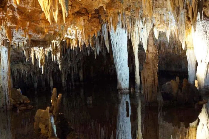 meramec caverns inside cave