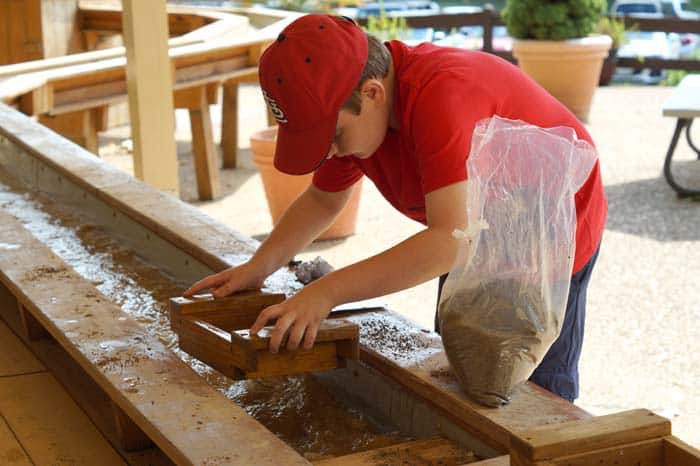 meramec caverns panning gold